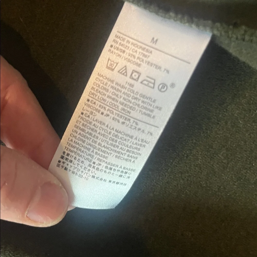 Banana Republic Green Melton Moto Jacket Size M NWT - Picture 8 of 10